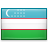 Özbekistan flag